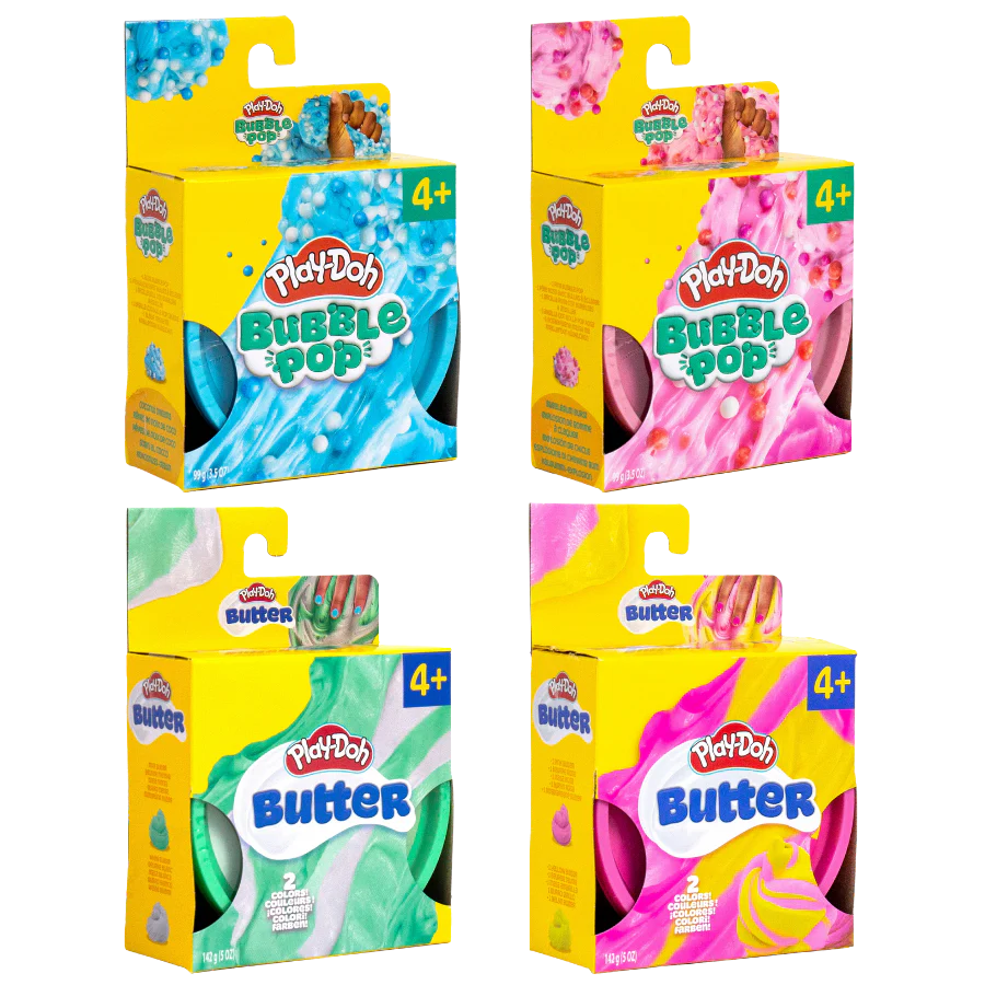 Play-Doh Slime Butter/ Bubble Pop/Cloud Lajitelma