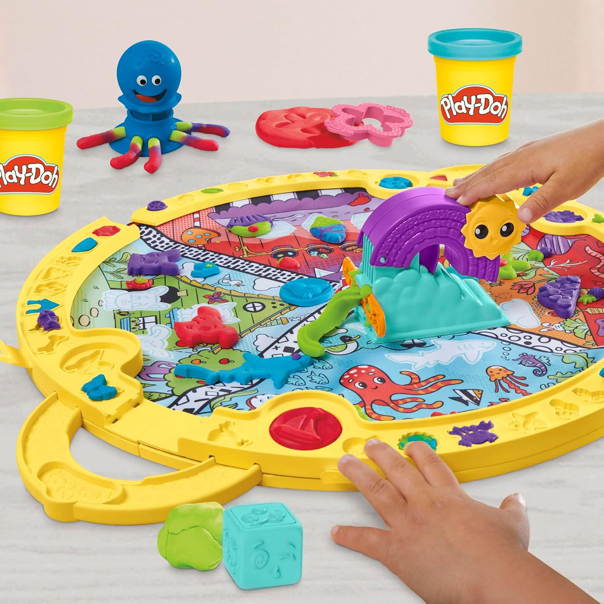Play Doh Muovailuvaha Leikkimatto Taitettava