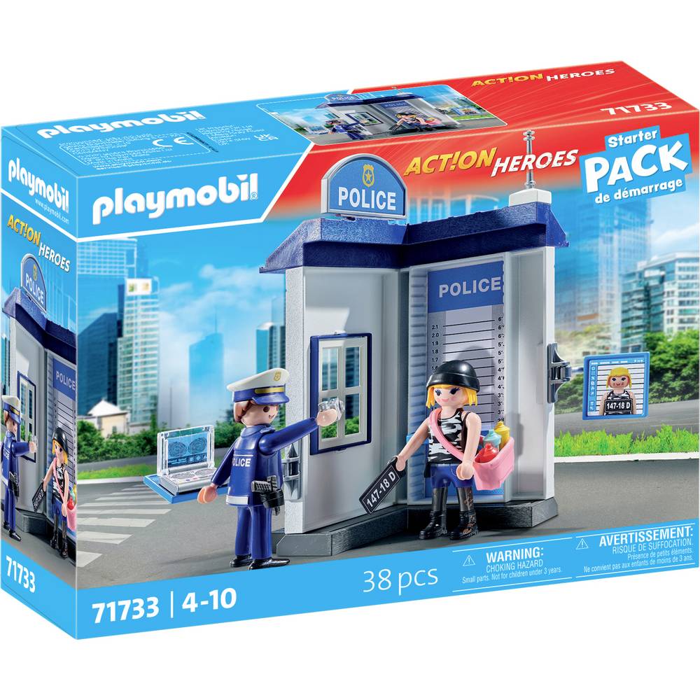 Playmobil Action Heroes 71733 Poliisin Kuulusteluhuone