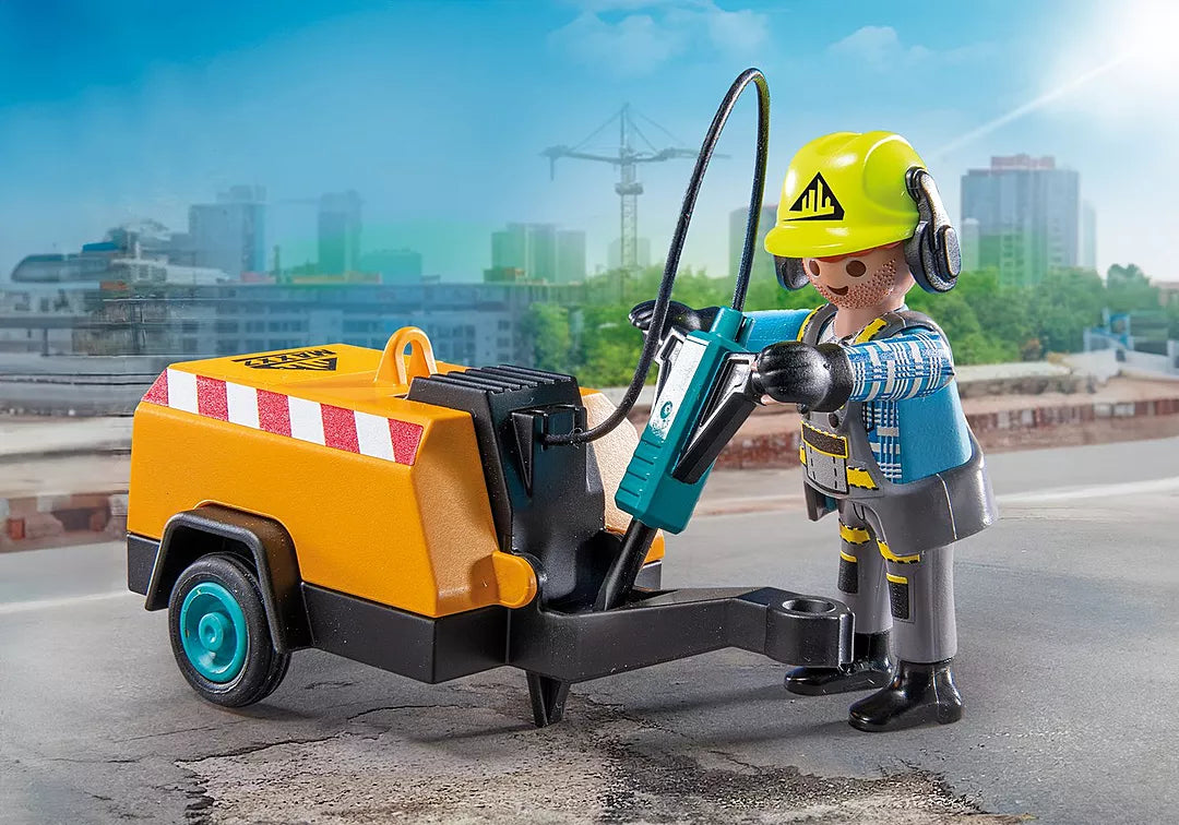 Playmobil Action Heroes 71752 Katupora Työmaalla