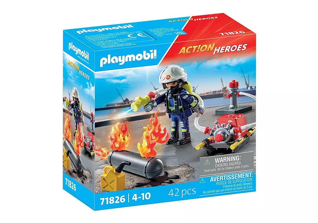 Playmobil Action Heroes 71826 Palokunnan Vesipumppu