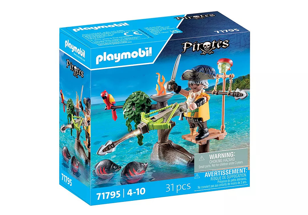 Playmobil Pirates 71795 Merirosvo ja Piraijoiden Hyökkäys