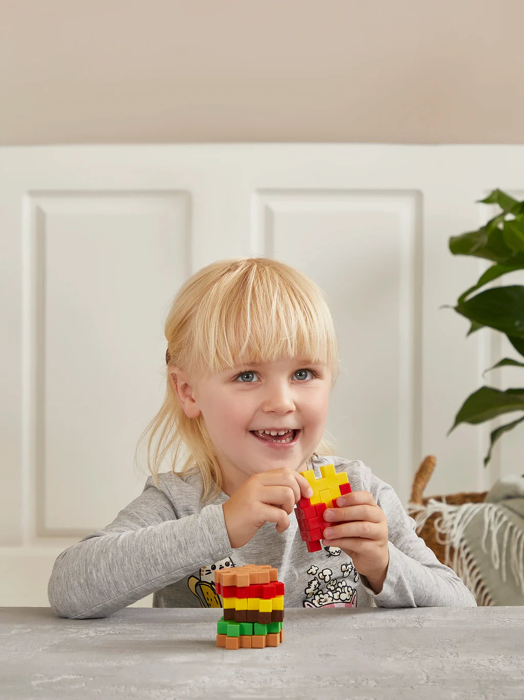 Plus Plus Rakennussarja BIG Learn To Build Ruoka 50 Osaa