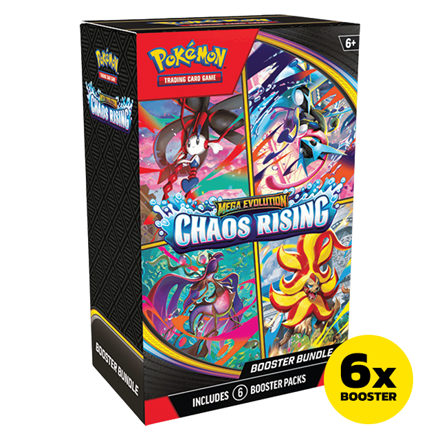 Pokemon Keräilykortit Chaos Rising Booster Bundle