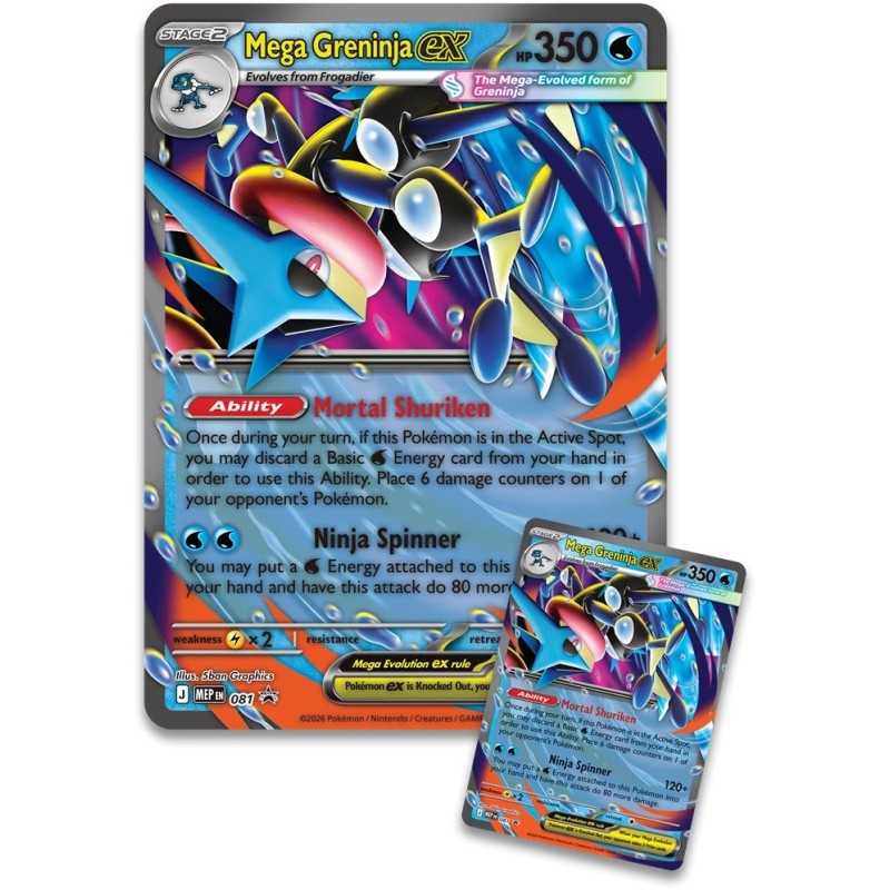 Pokemon Mega Greninja Ex Premium Collection