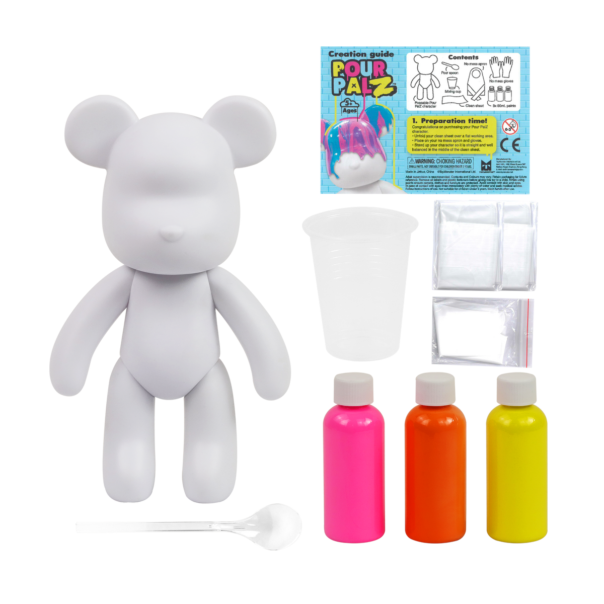 Pour Palz Maalattava Nallekarhu Keräilyhahmo Mango