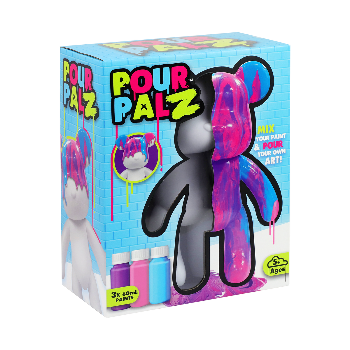 Pour Palz Maalattava Nallekarhu Keräilyhahmo Metsämarja