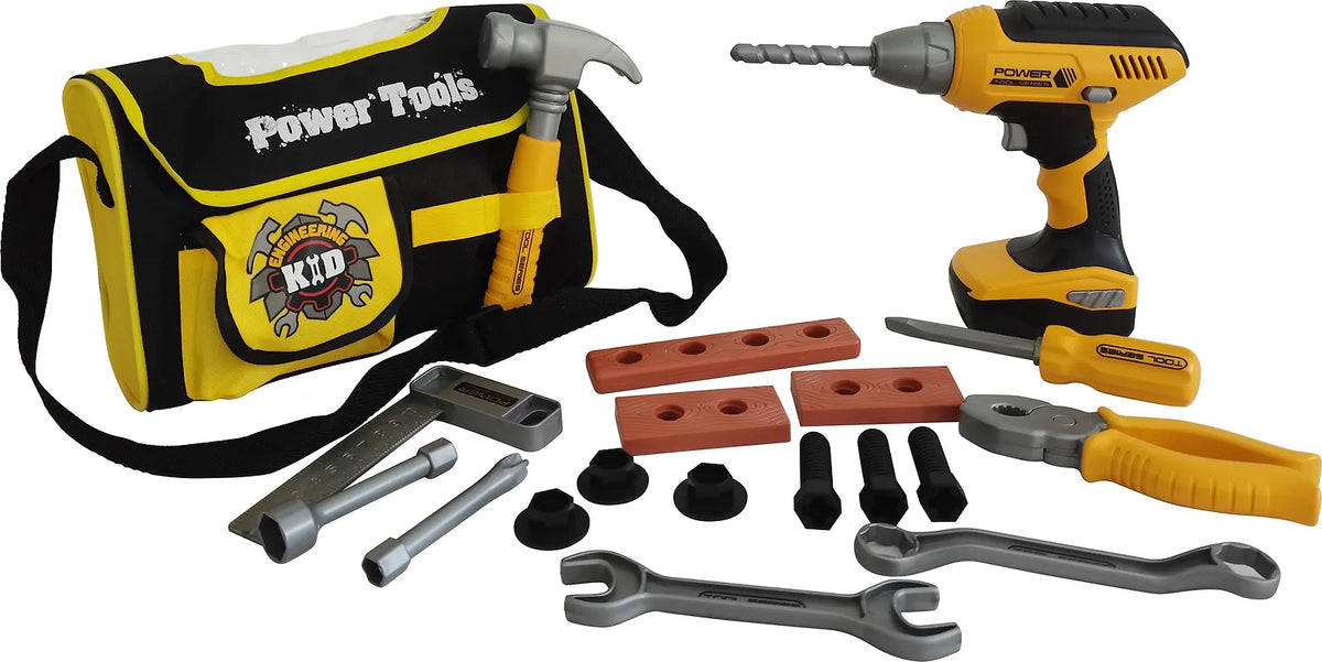 Power Tools Lasten Työkalupakki/Työkalulaukku 21 Osaa