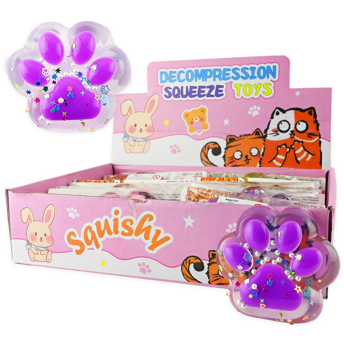 Puristeltava Kissantassu 130g Kirkas