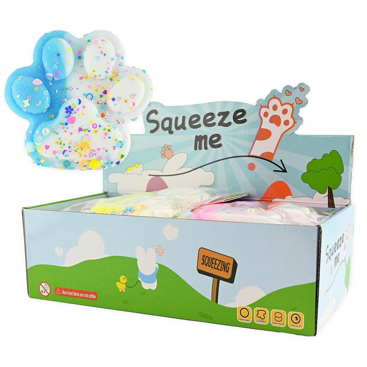 Puristeltava Kissantassu 13 cm