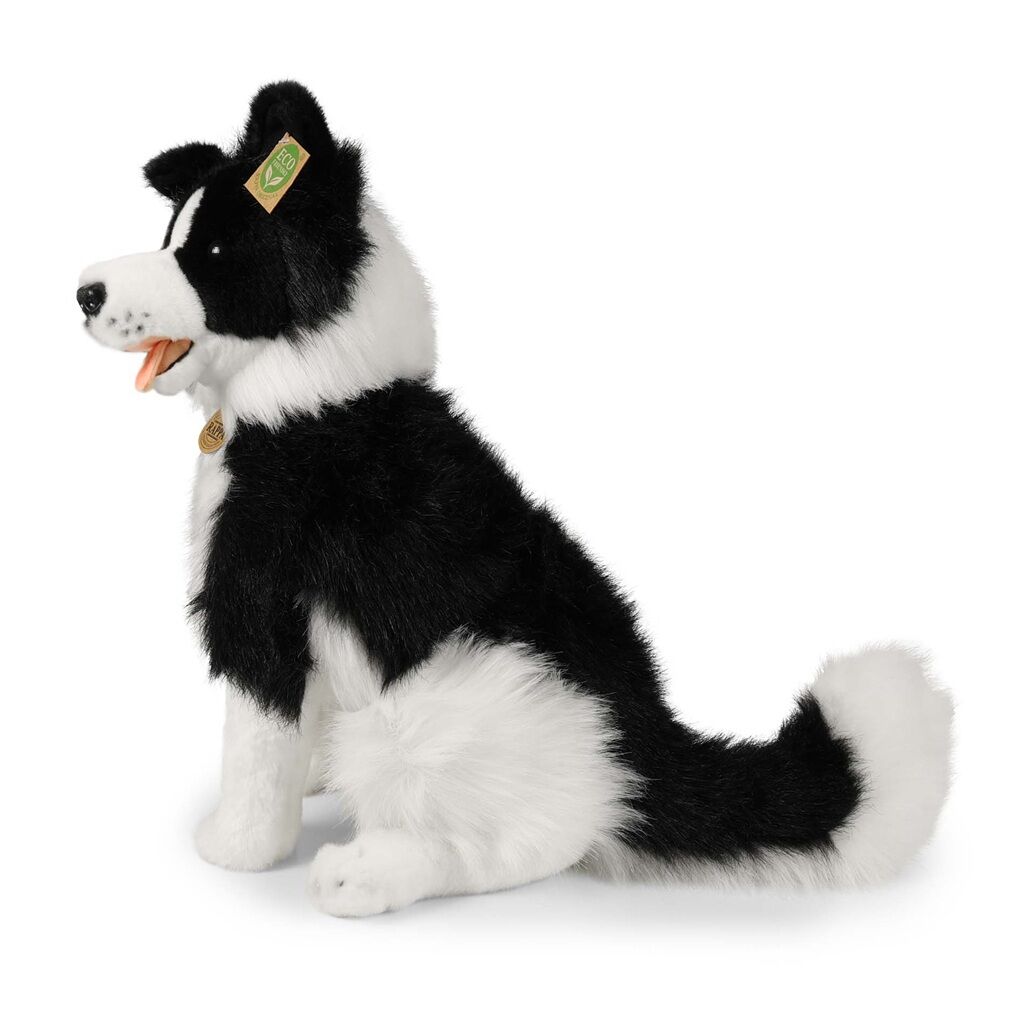Rappa Eco Friendly Border Collie Pehmolelu Istuva 40 cm