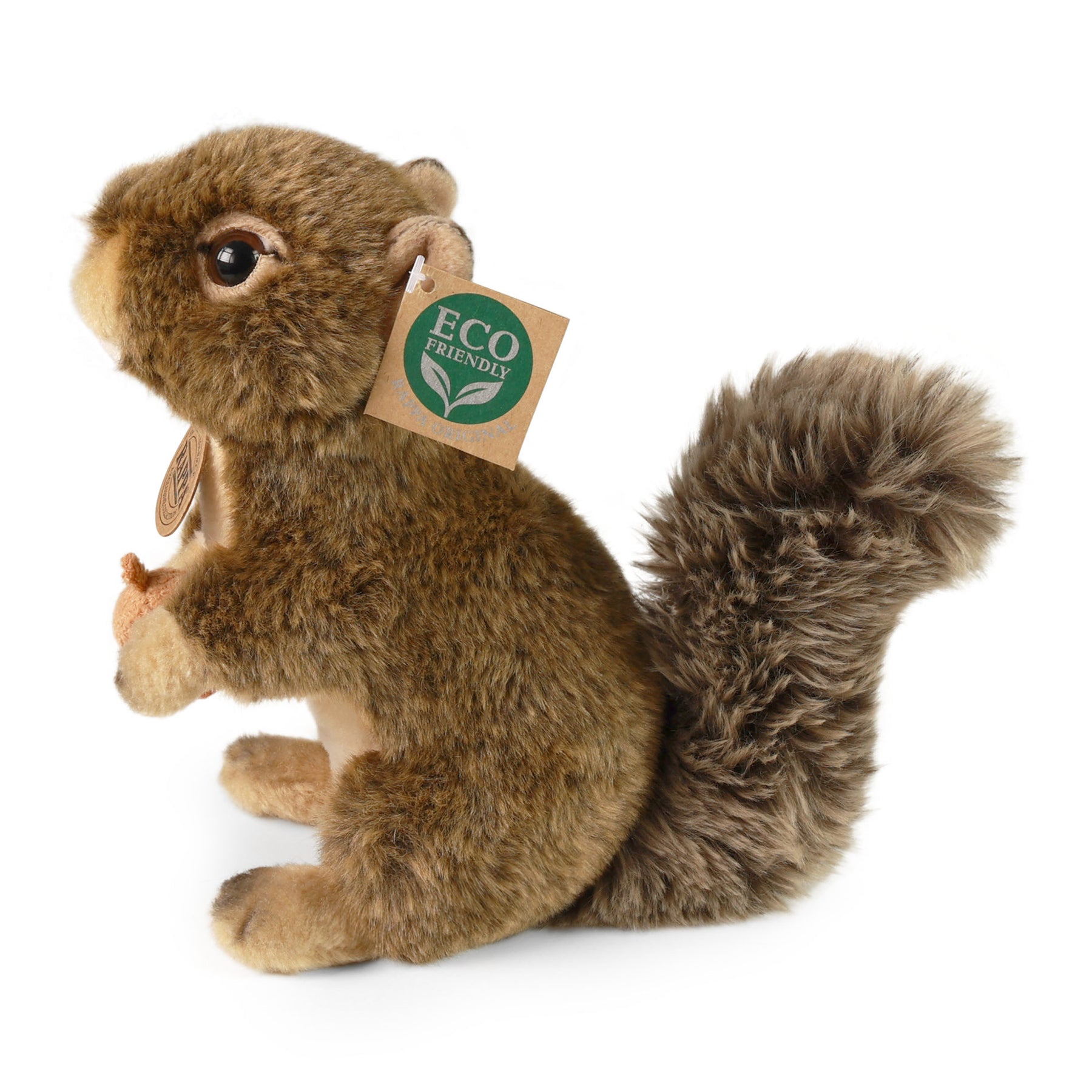 Rappa Eco Friendly Seisova Orava Pähkinällä/Tammenterholla Pehmolelu 21 cm