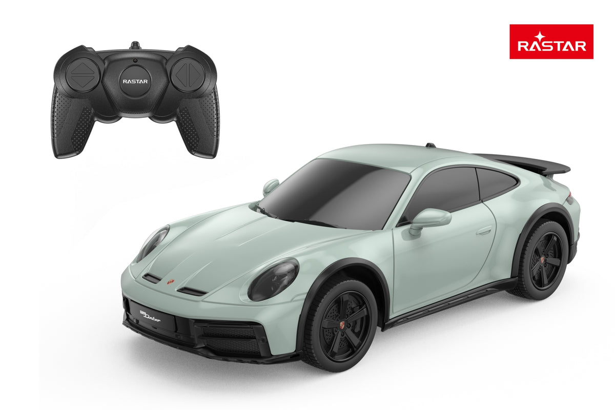 Rastar Porsche 911 Dakar Shade Green Radio-Ohjatta Auto
