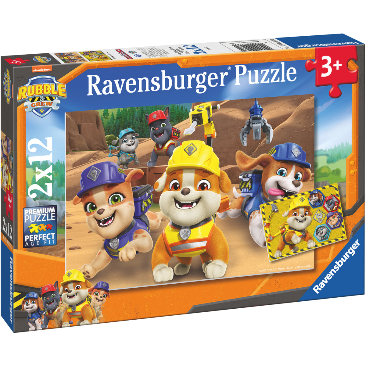 Ravensburger 2x12 Palan Palapeliä Ryhmä Hau