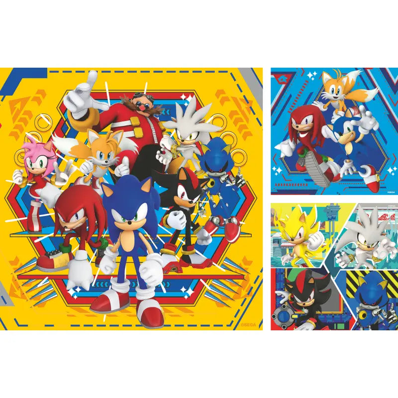 Ravensburger 3x49 Palan Sonic Palapeli