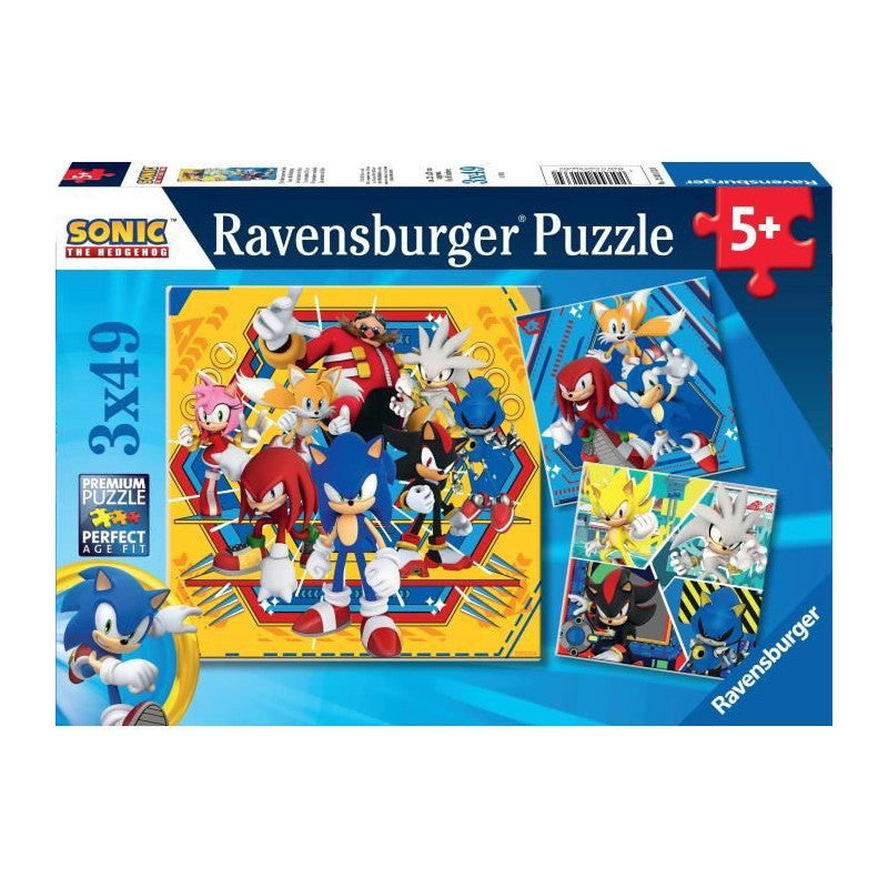 Ravensburger 3x49 Palan Sonic Palapeli