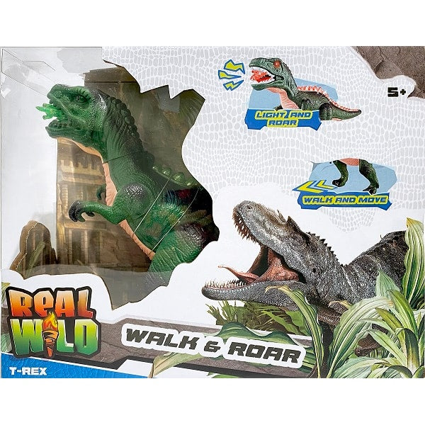Real Wild T-Rex Kauko-Ohjattava Dinosaurus T-Rex