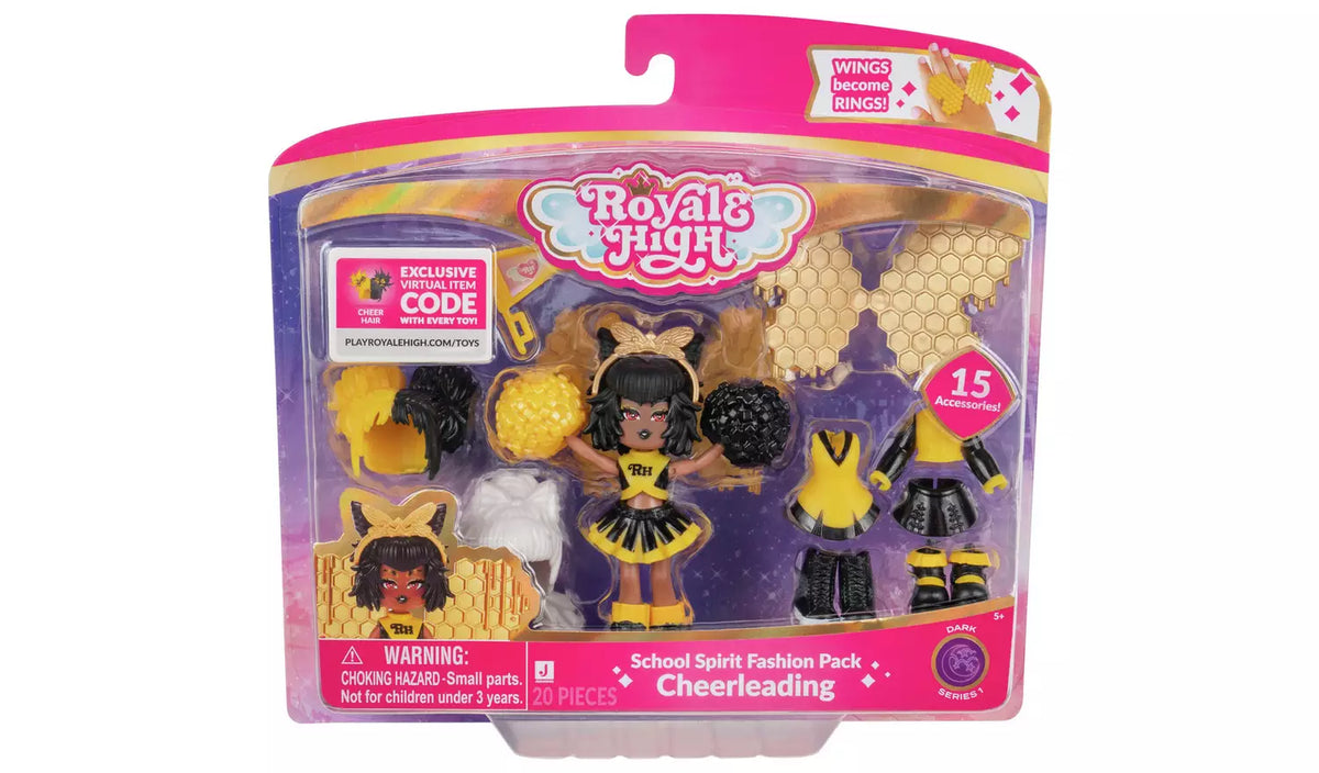 Royale High School Spirit Fashion Muotinukke Tarvikkeineen Cheerleading