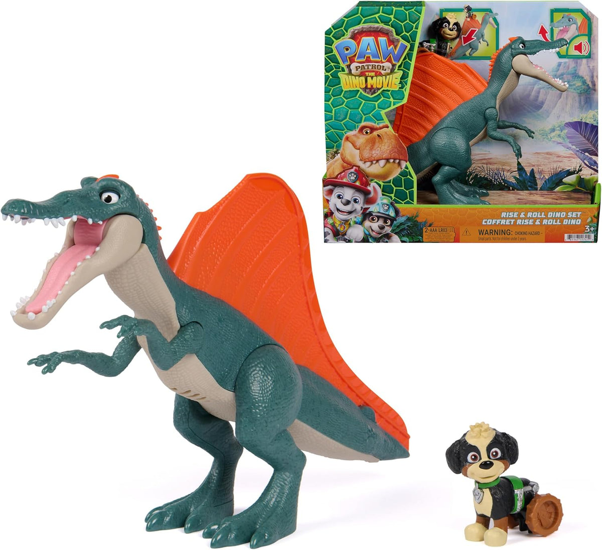 Ryhmä Hau Dino Movie Rise & Roll Dinosaurus ja Rex