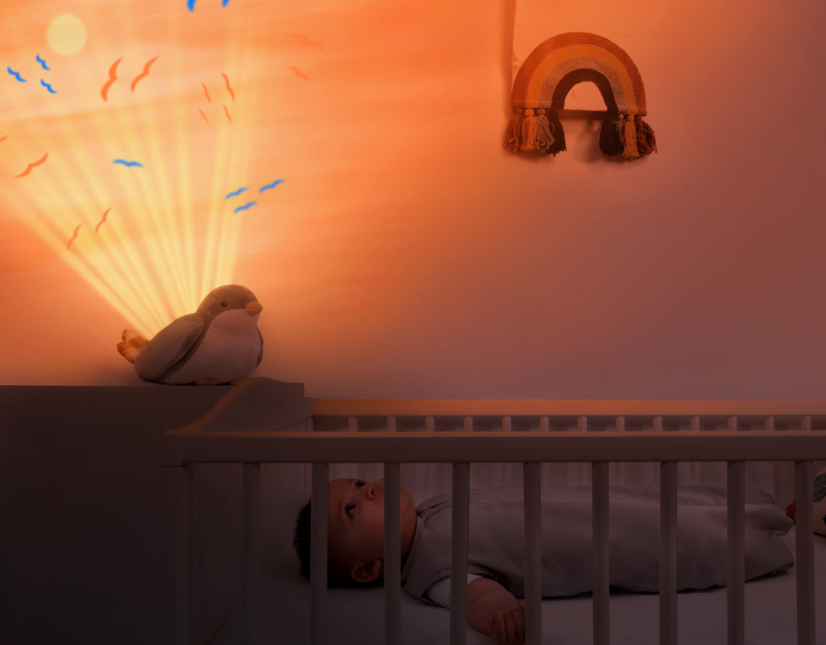 Zazu Shally the Sparrow Sunset Projector Yövalo