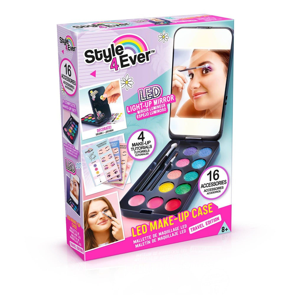 Style 4 Ever Mini Make-up Led Case Meikkisetti
