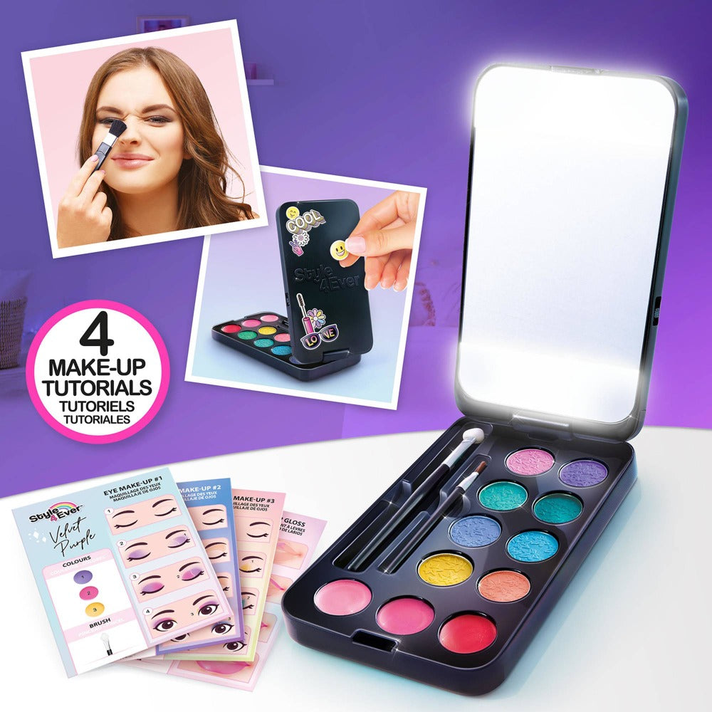 Style 4 Ever Mini Make-up Led Case Meikkisetti