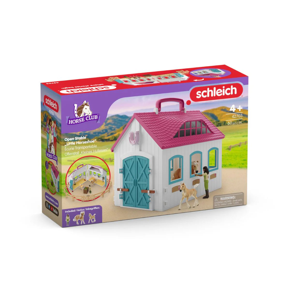 Schleich 42703 Avattava Hevostalli