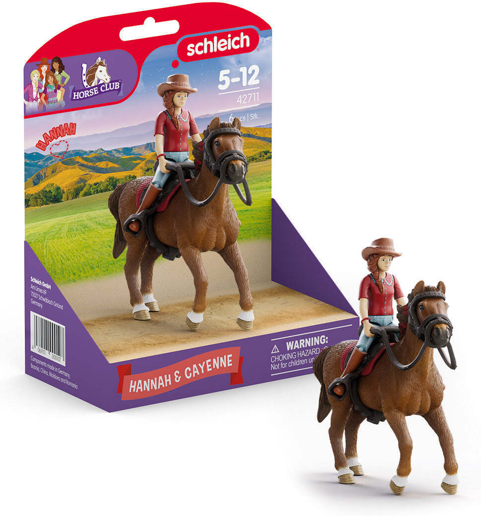 Schleich Horse Club Hannah & Cayenne 42711