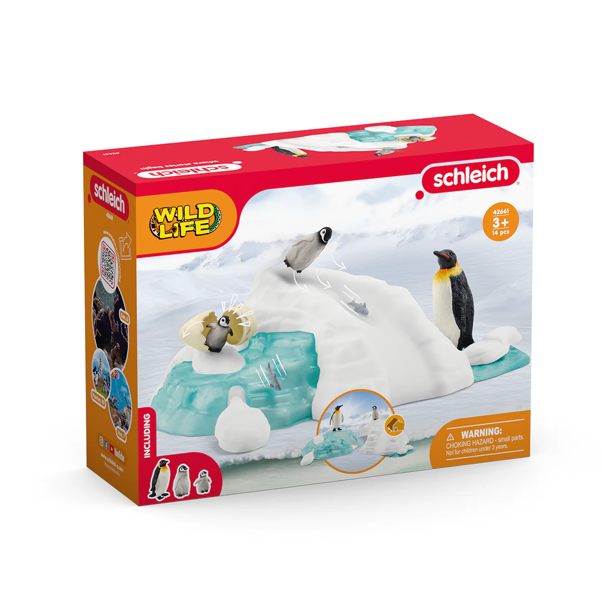 Schleich Wild Life 42661 Pingviiniperhe