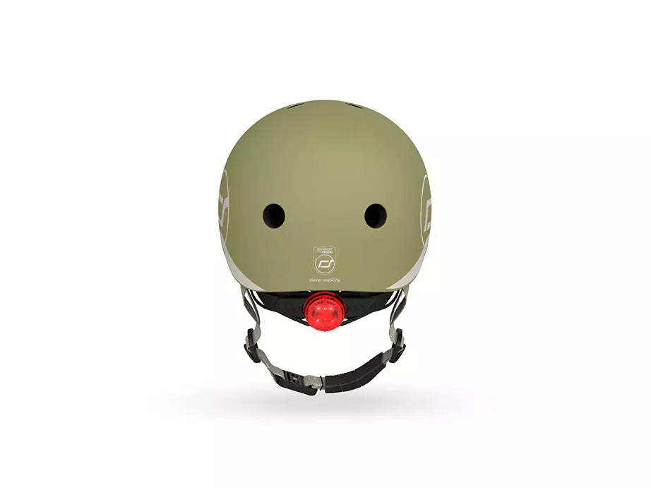 Scoot & Ride Lasten Pyöräilykypärä Olive XXS
