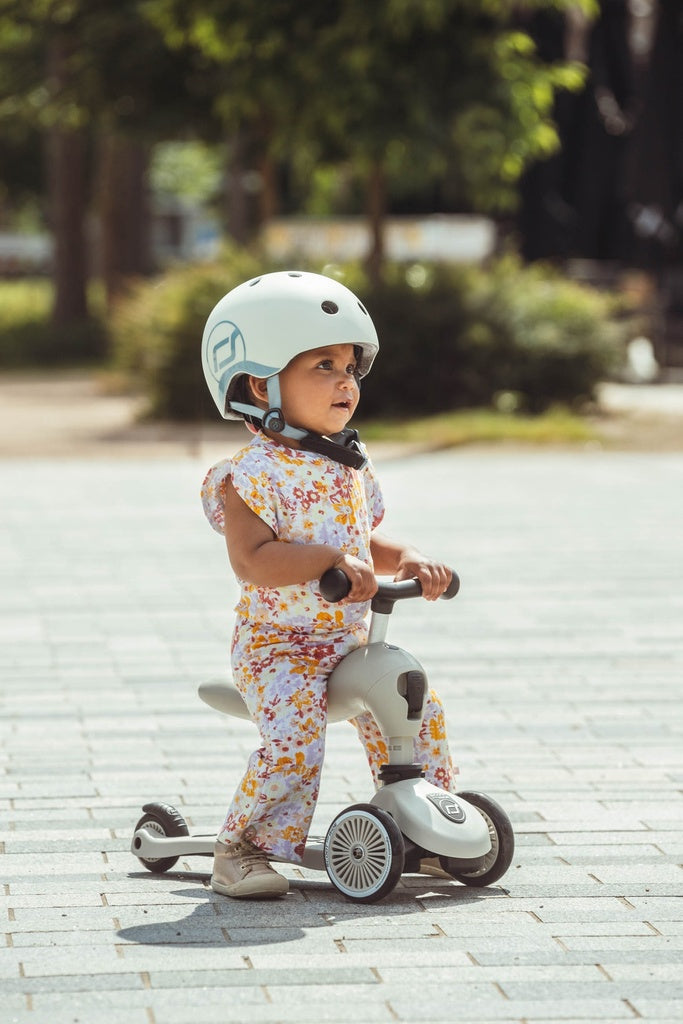 Scoot & Ride Potkulauta/Potkupyörä Highwaykick 1 Ash/Kerma