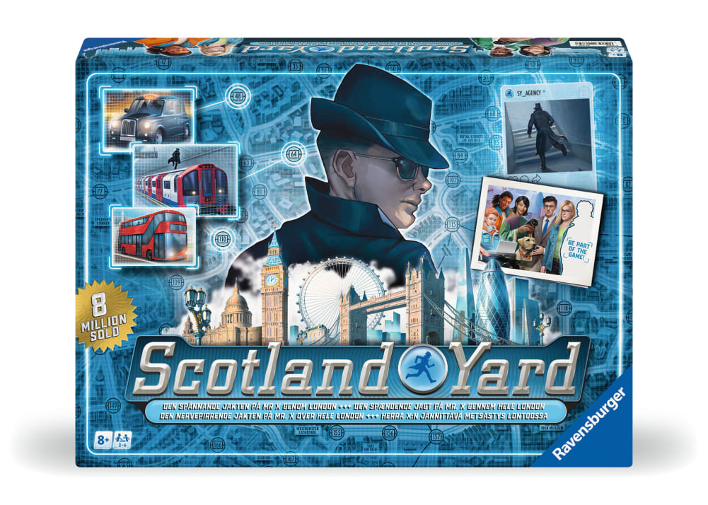 Scotland Yard Perhepeli Uusittu Painos (2024)