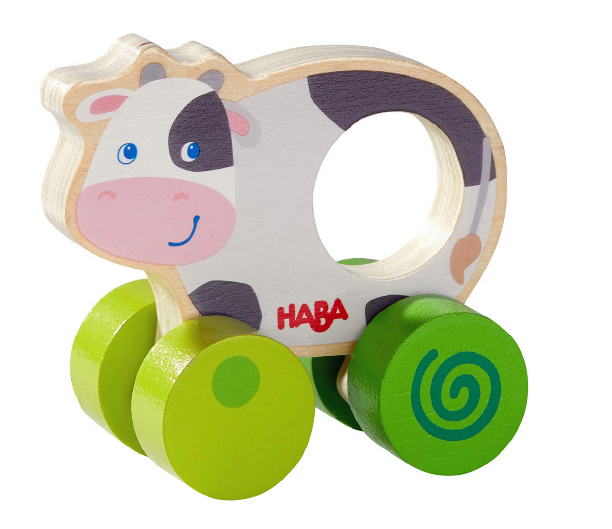 Hape Puinen Työntölelu Lehmä