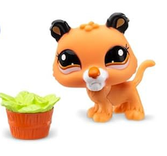 Littlest Pet Shop – Chat Jaune – Édition G7 – Exclusivité France – Hasbro