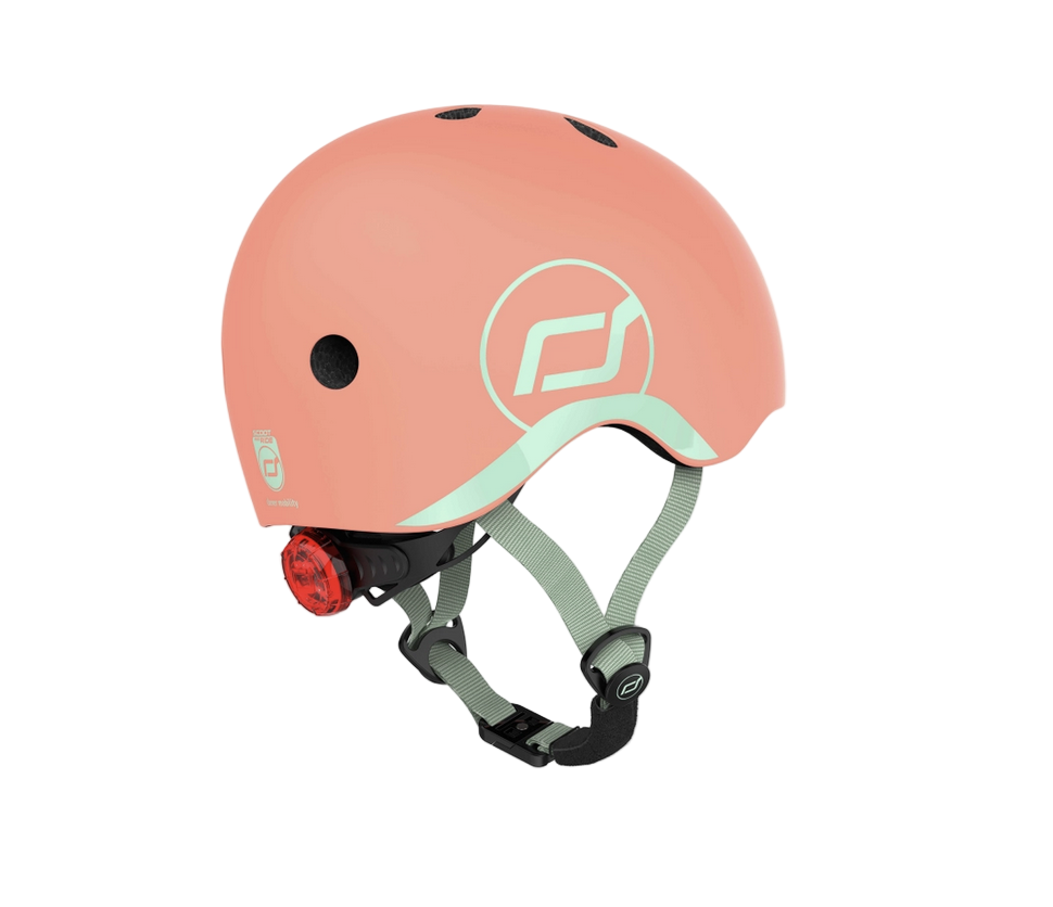 Scoot & Ride Lasten Pyöräilykypärä Peach XXS-S