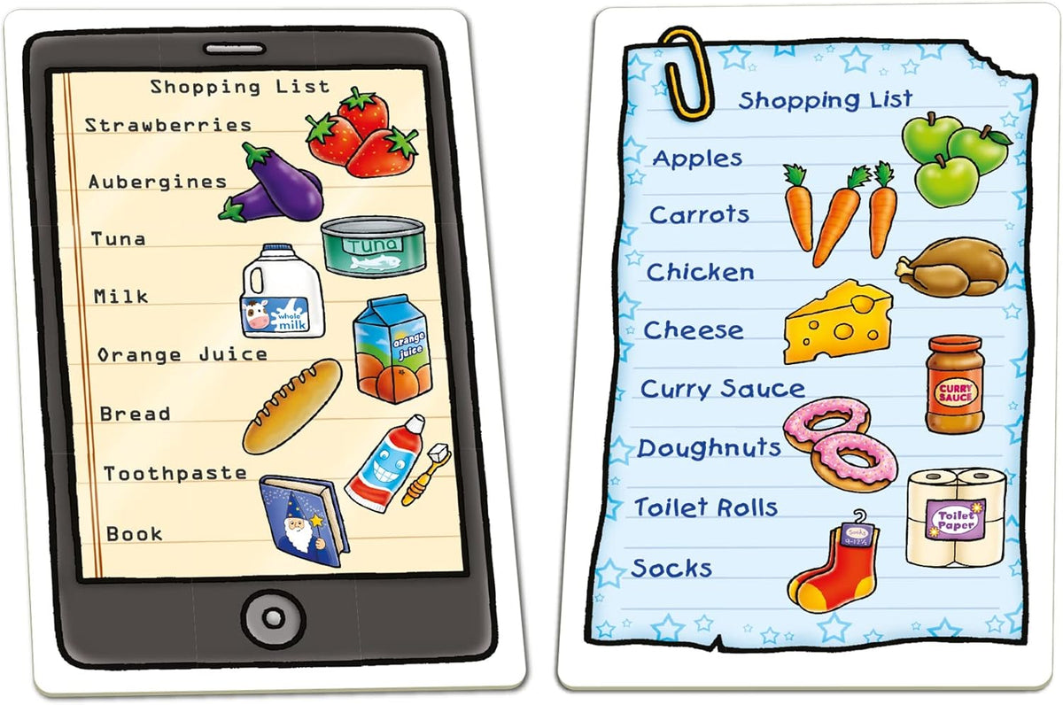 Shopping List Lautapeli/Muistipeli