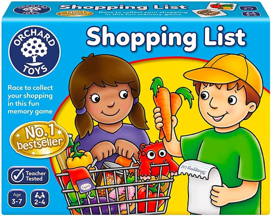 Shopping List Lautapeli/Muistipeli