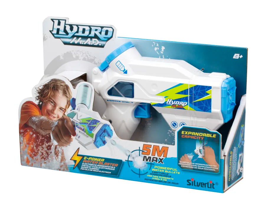 Silverlit Hydro Mad E-Power USB-Ladattava Vesipyssy Mini Blaster