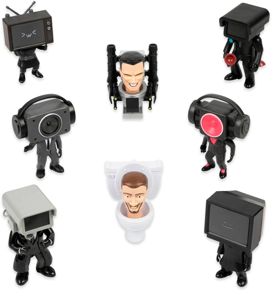 Skibidi Toilet Mini Figures Yllätyshahmopakkaus