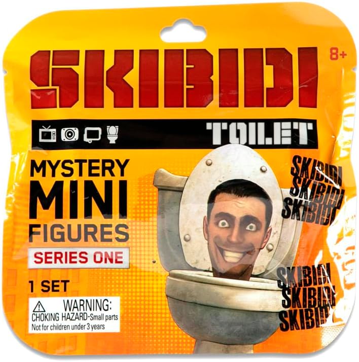 Skibidi Toilet Mini Figures Yllätyshahmopakkaus