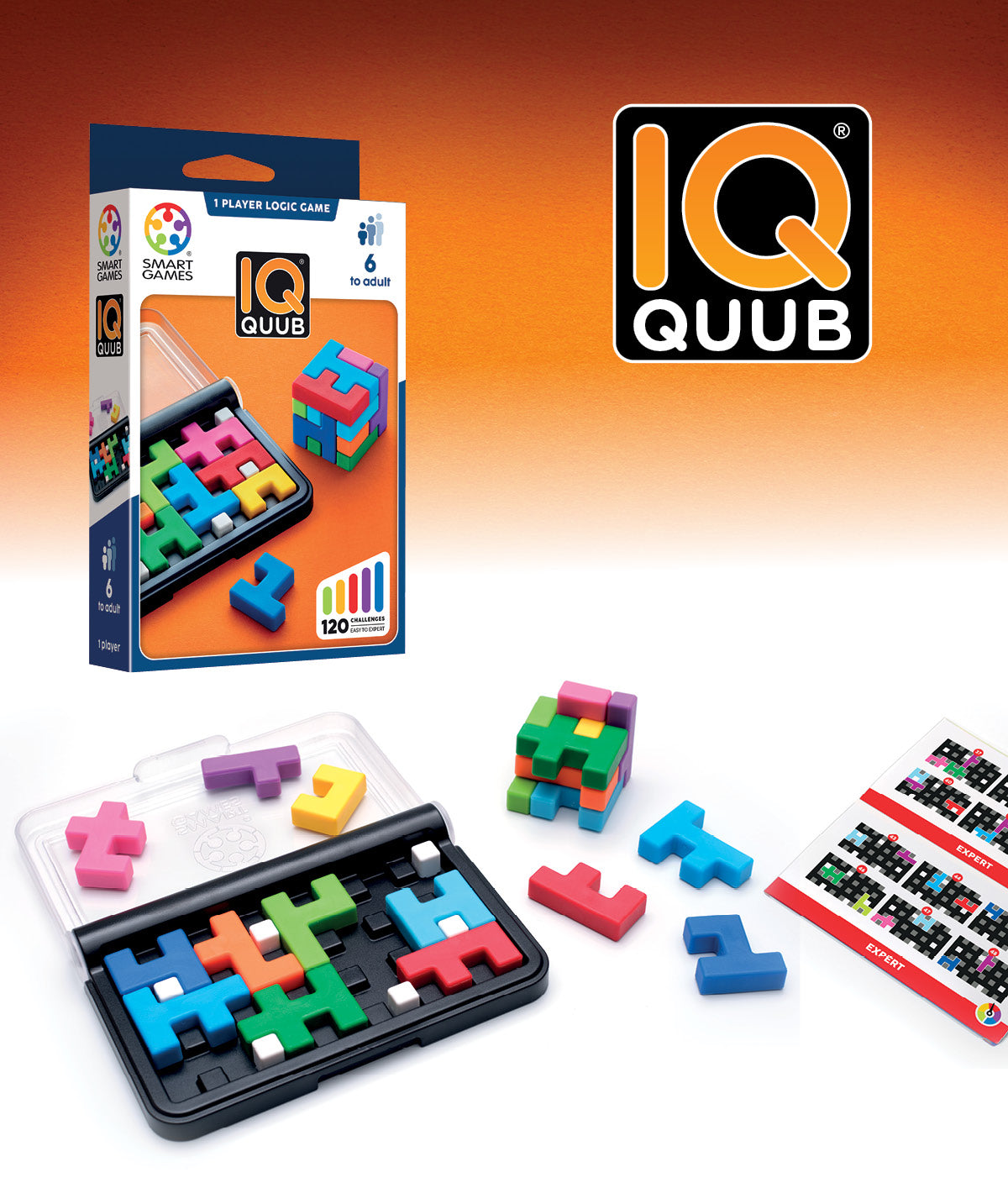 SmartGames IQ Quub Logiikkapeli