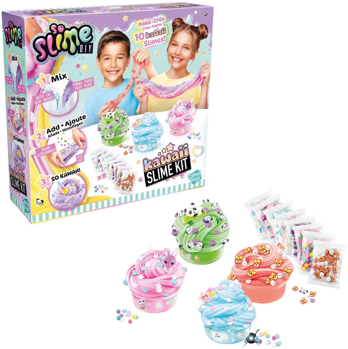 So Slime Kawaii Lima Askartelu Leikkisetti