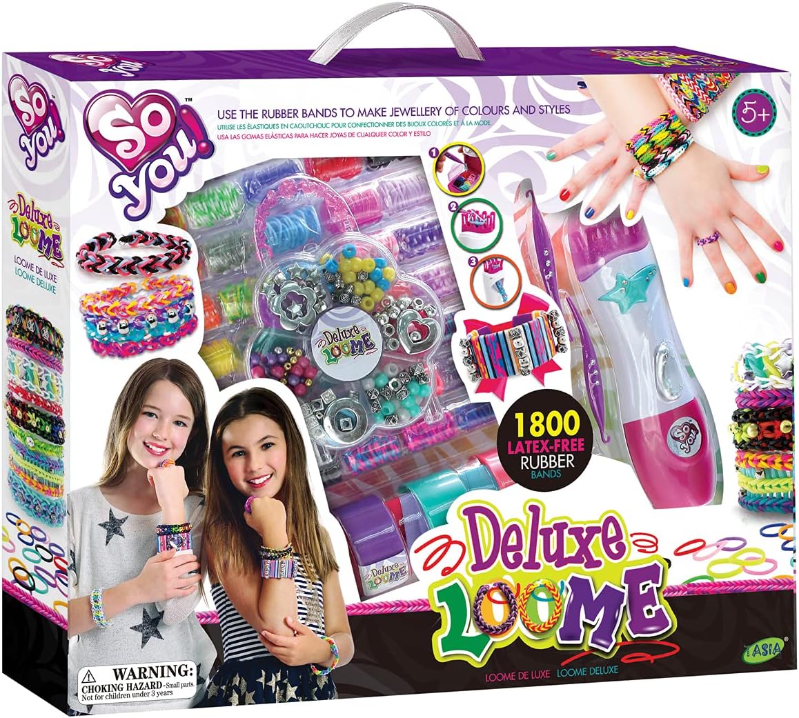So You Deluxe Loom Bands Koruaskartelusetti
