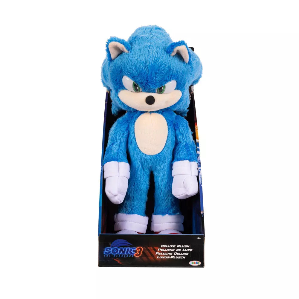Sonic 3 The Hedgehog Sonic Deluxe Pehmolelu 33cm