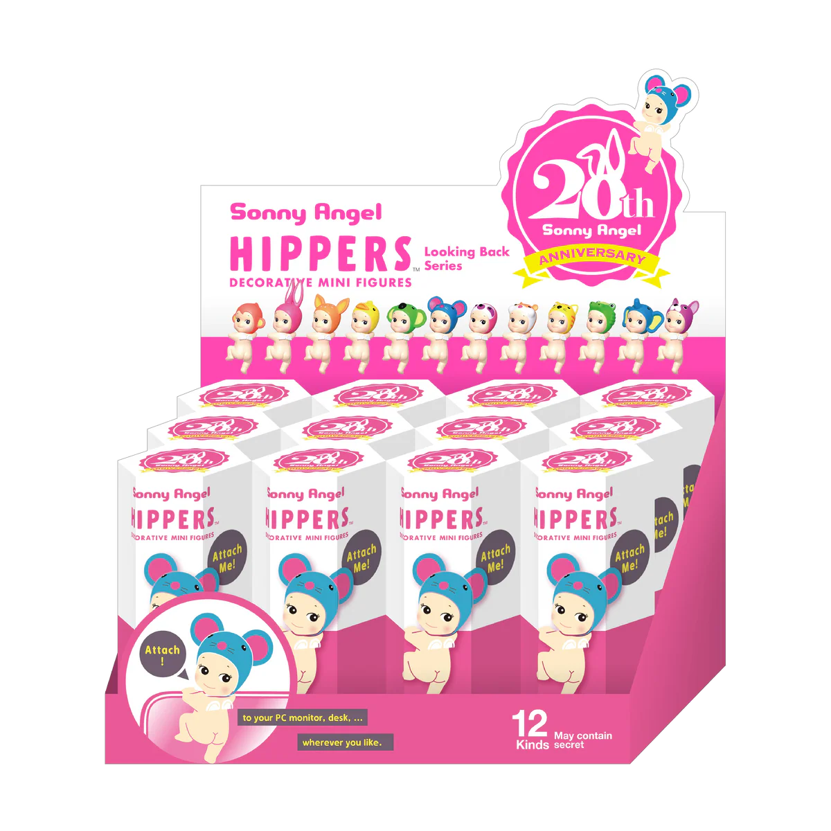 Sonny Angel Hippers Looking Back Yllätyshahmopakkaus