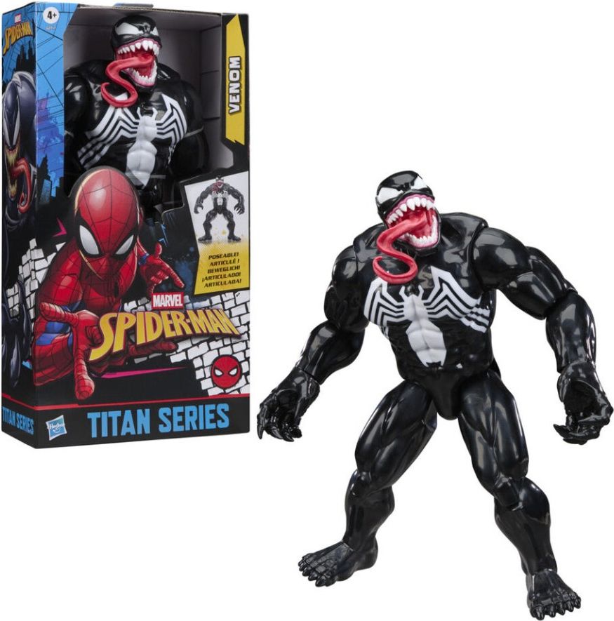 Spider-Man Titan Deluxe Venom Hahmo 30cm