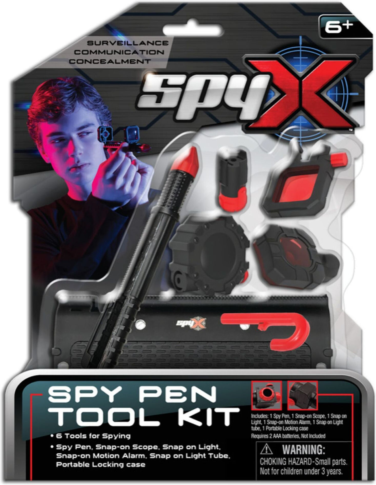 Spy X Spy Pen Tool Kit- Vakoilijan Työkalut Leikkisetti