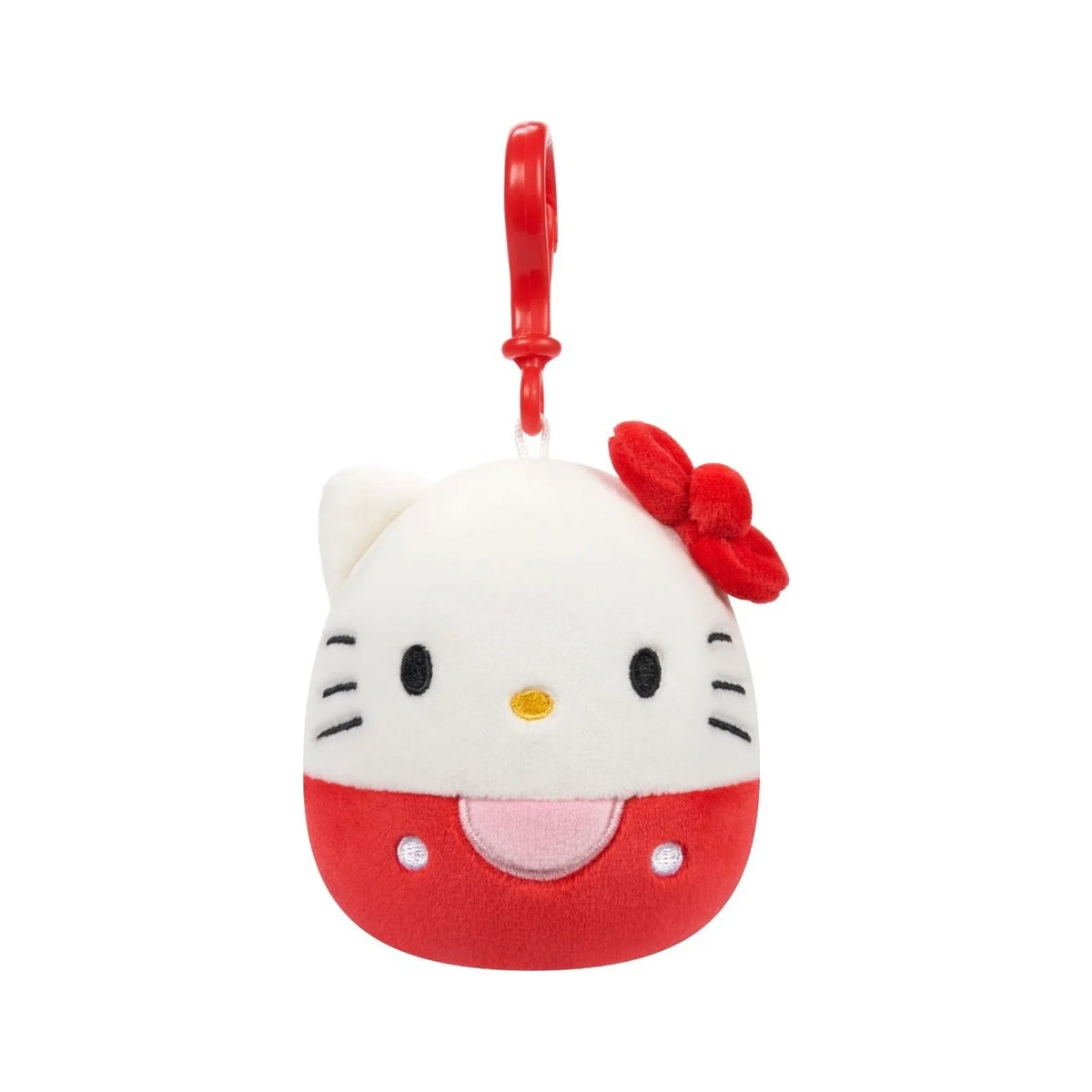 Squishmallows Hello Kitty and Friends Clip on 9cm Hello Kitty