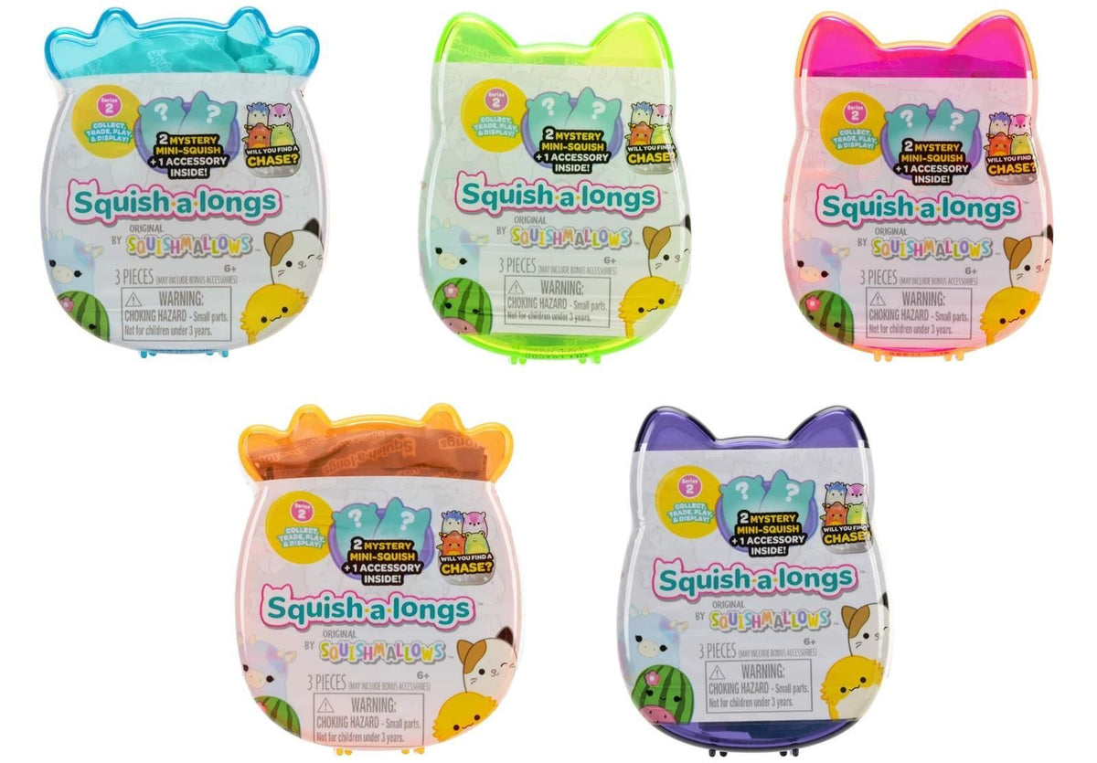 Squishmallows Squish-a-longs Yllätyspakkaus 2 kpl