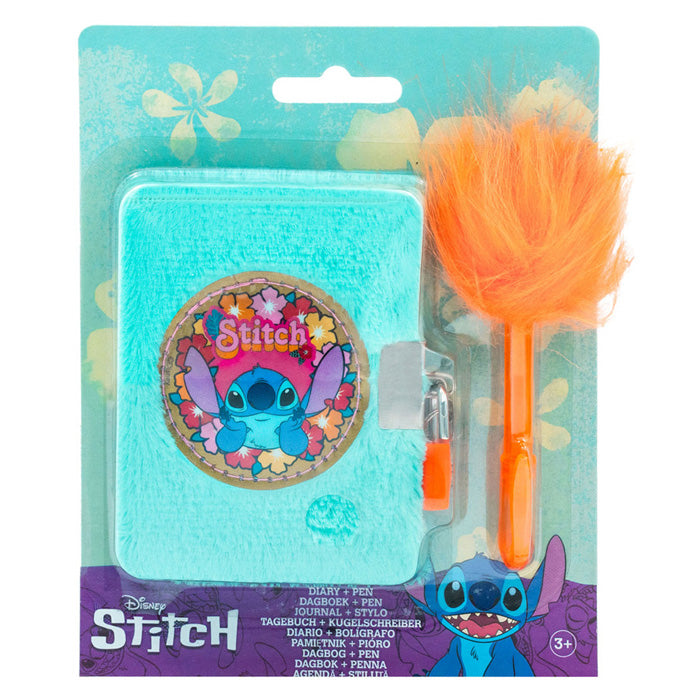 Stitch Pieni Lukollinen Päiväkirja ja Kynä